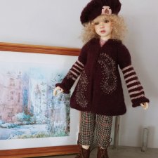 Вяжу куколкам.. осенние наряды для Розы