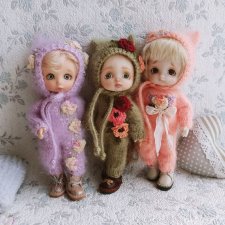 Вяжу куколкам..  вещицы для настроения