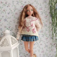 Вяжу куколкам.. весна в стиле бохо, 2