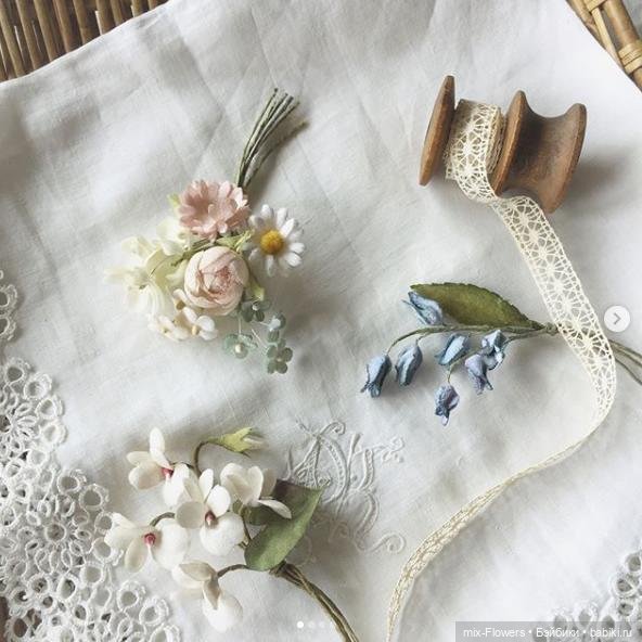 Цветочное настроение — Авторские украшения и аксессуары для кукол: фото (фото 10)