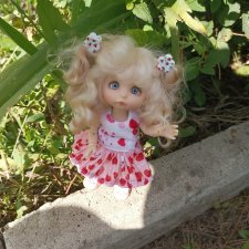 Летний сад, цветы и Джесси