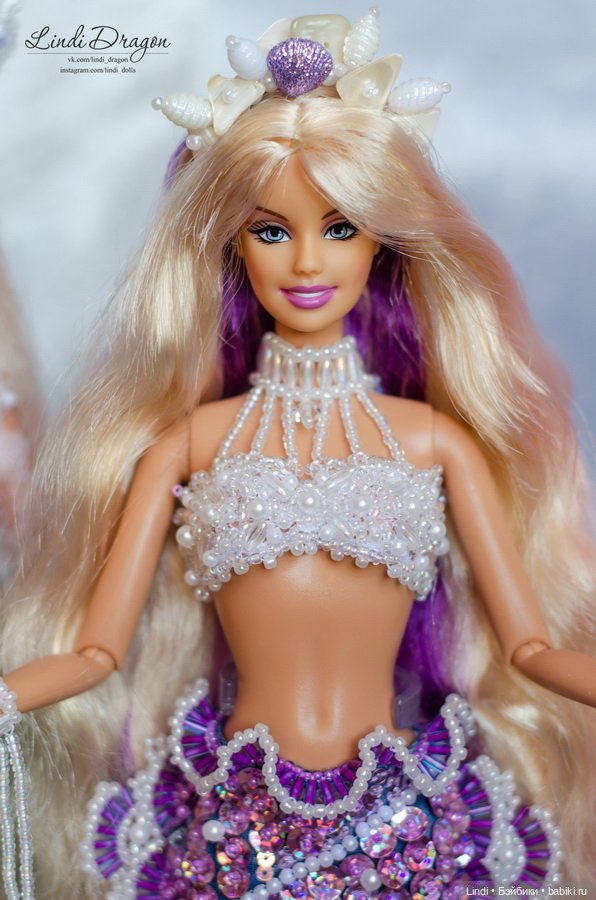 Фиолетовая русалочка — Куклы Barbie (Барби): Looks (фото 2)