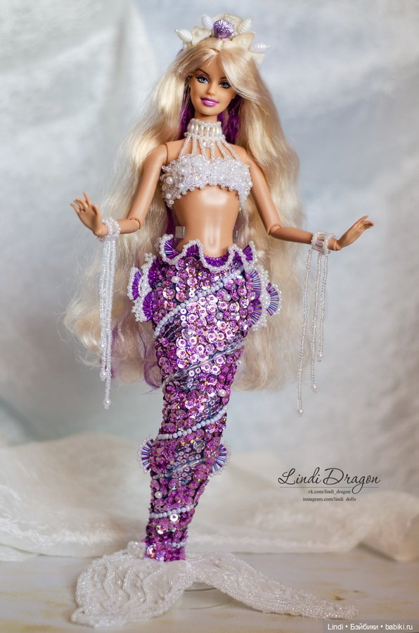 Фиолетовая русалочка — Куклы Barbie (Барби): Looks (фото 3)