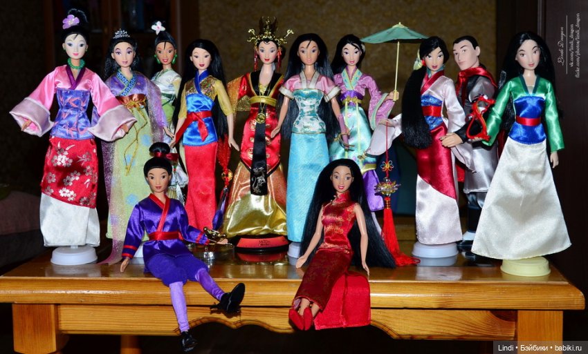 Коллекция Мулан — Куклы Disney Animators и Принцессы Диснея: Disney Store (фото 10)