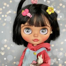 Кукла блайз кастом ооак, тбл, тан