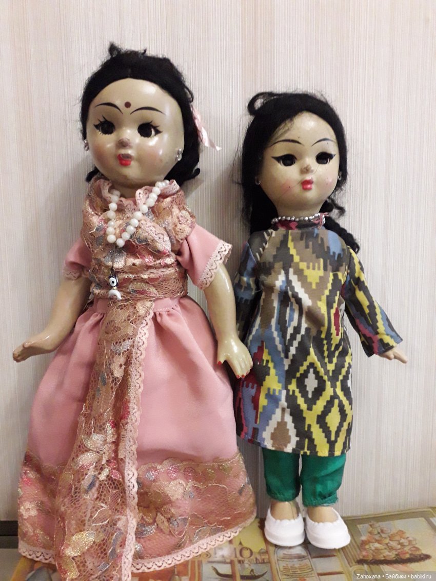 Починка моих ивановских куколок