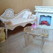 Нежный набор мебели