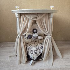 Кровать для кукол 16-21 см. Мебель для кукол.