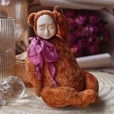 Тедди долл Мишель.