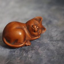 Нэцкэ "Кошка". Винтаж!