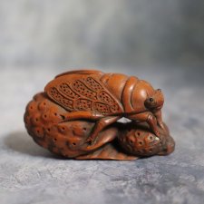 Нэцкэ "Цикада". Винтаж!