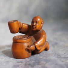 Нэцкэ "Торговец".