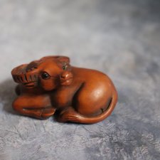 Нэцкэ "Бык". Винтаж! Более 50 лет