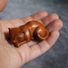 Нэцкэ "Кошка". Винтаж!