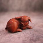 Нэцкэ "Свинья". Винтаж