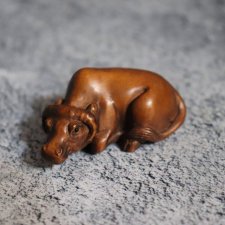 Нэцкэ "Бык". Винтаж! Более 50 лет