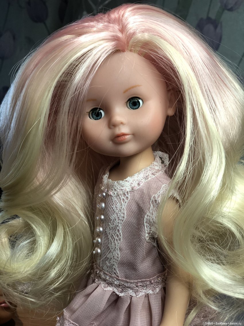 Мой нежный розовый ангел — Реставрация и преображение кукол: ремонт (фото 3)