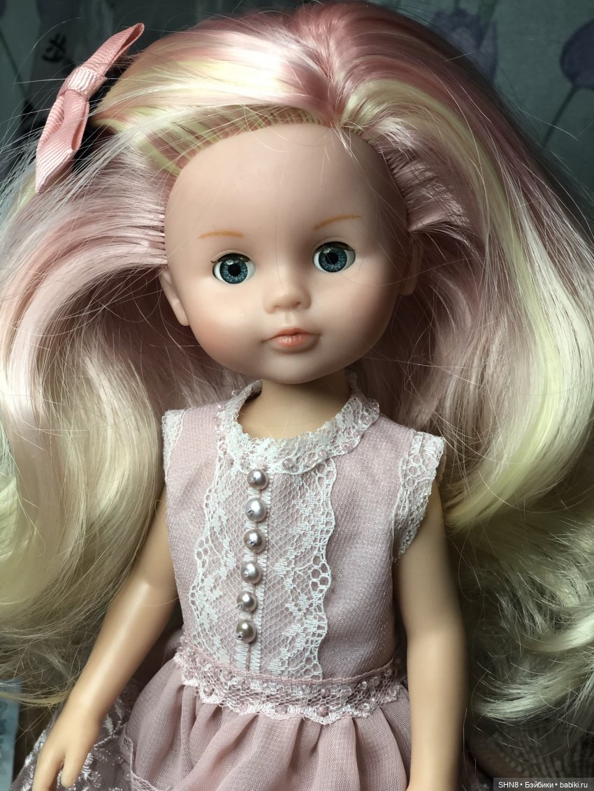 Мой нежный розовый ангел — Реставрация и преображение кукол: ремонт (фото 2)