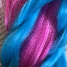 Цветные волосы для кукол