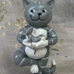 Котик с мышонком