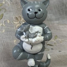 Котик с мышонком