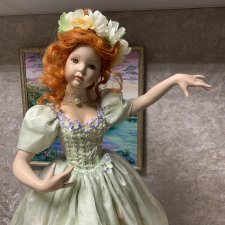 Коллекционныя кукла Уте Казе-Лепп (Ute Kase Lepp "лужок"