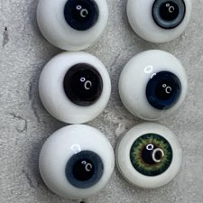 Глаза для кукол стекло 12 мм