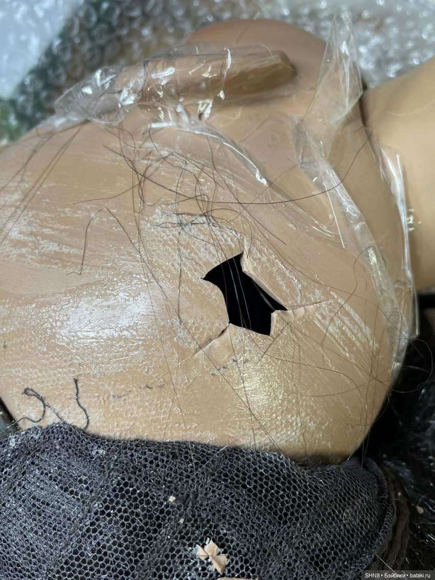 Покупка куклы с неБОЛЬШИМ?!? дефектом на авито (фото 3)