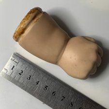 Ручка правая фарфор кулачок