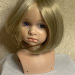 Парик синтетика каре блонд 45-46 см