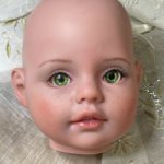 Голова большая виниловая ооак