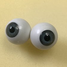 Глаза Готц родные 18 мм  серые