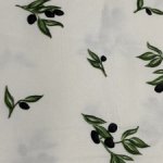 Ткань с оливками