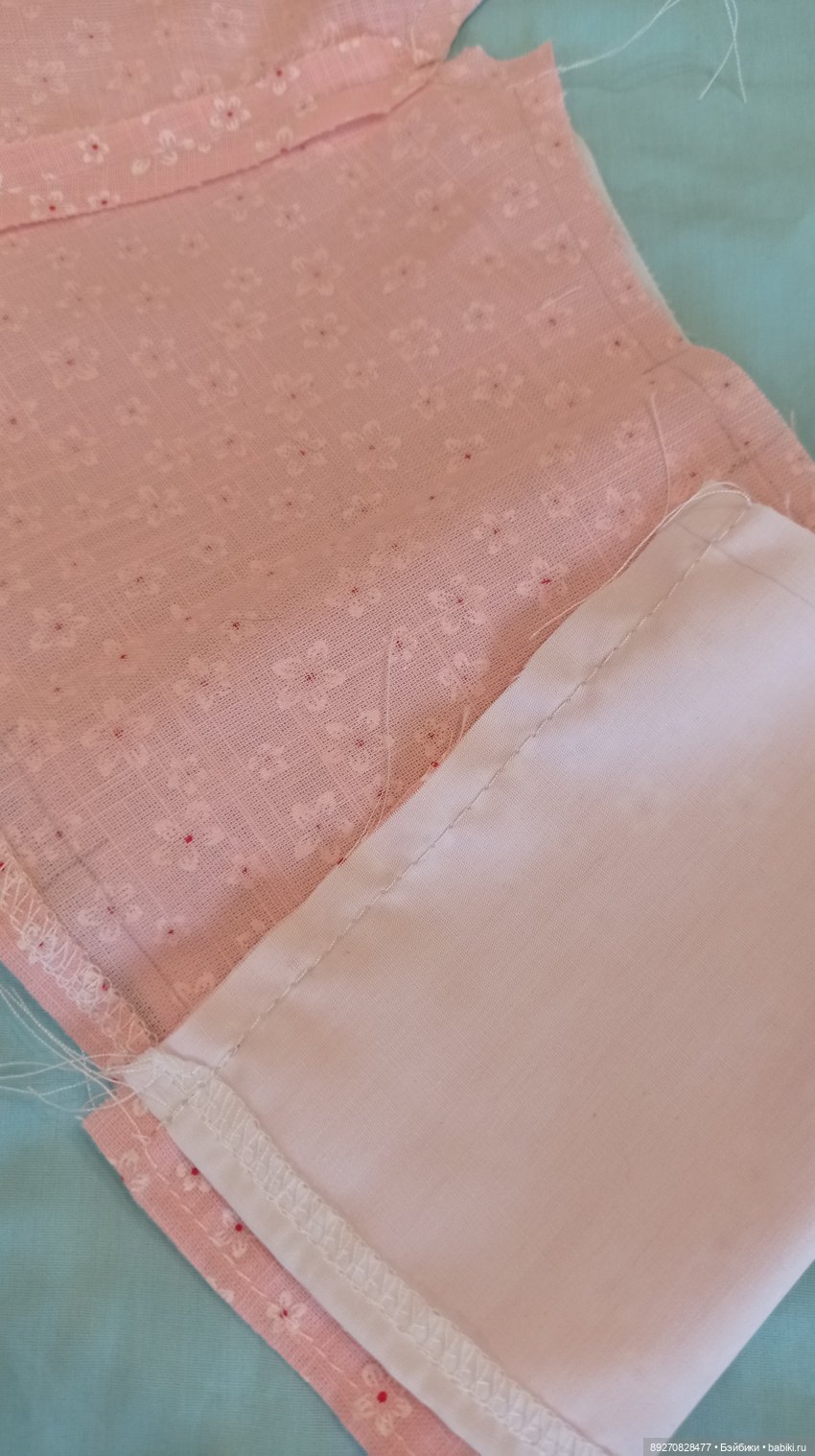 МК пошива платья на круглой кокетке