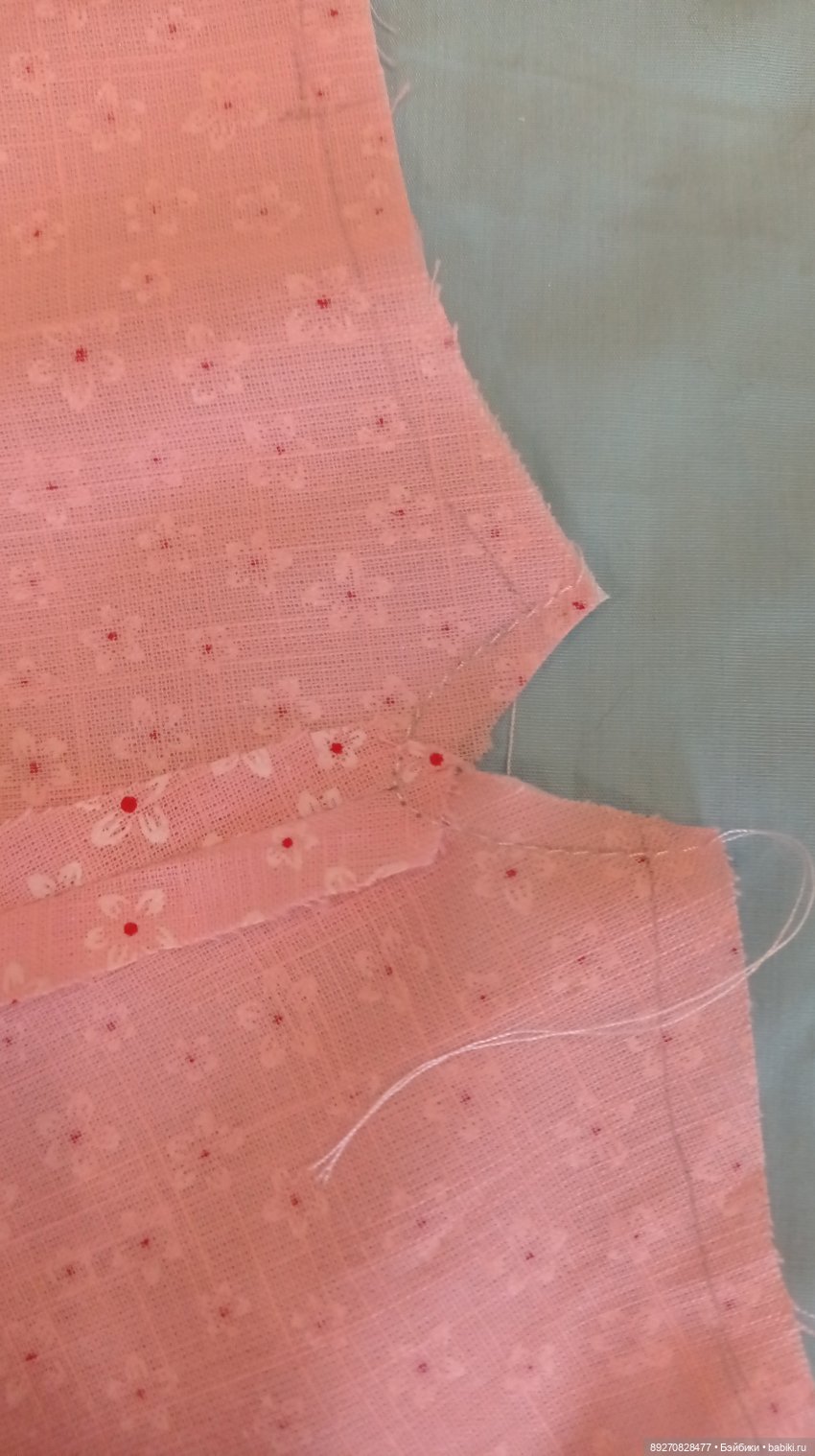 МК пошива платья на круглой кокетке