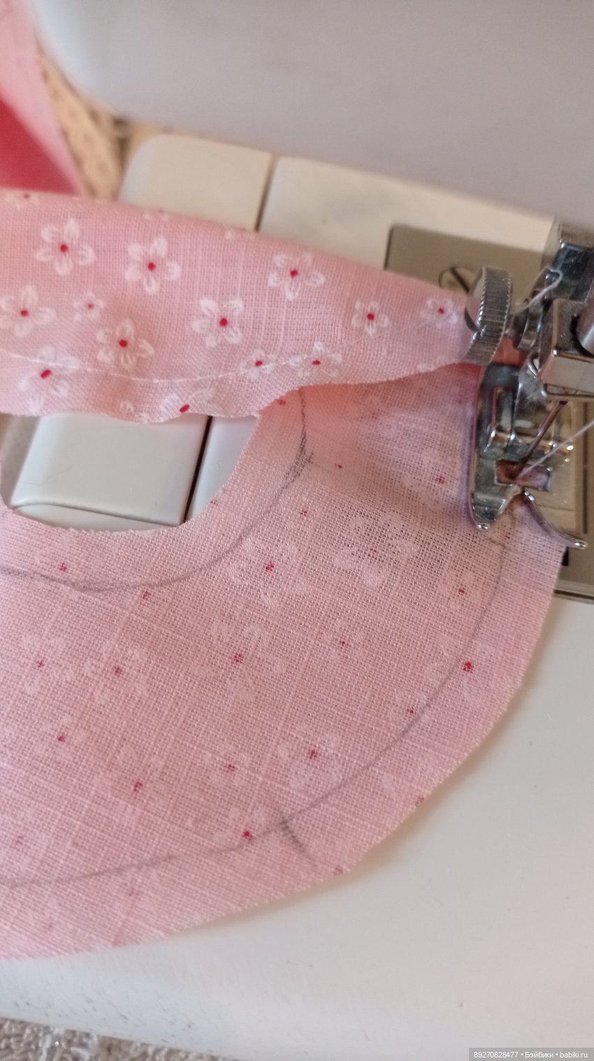 МК пошива платья на круглой кокетке (фото 7)