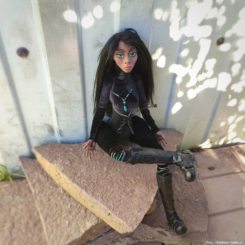Авторская кукла Дины Матюниной мулатка Авторская кукла Дины Матюниной мулатка