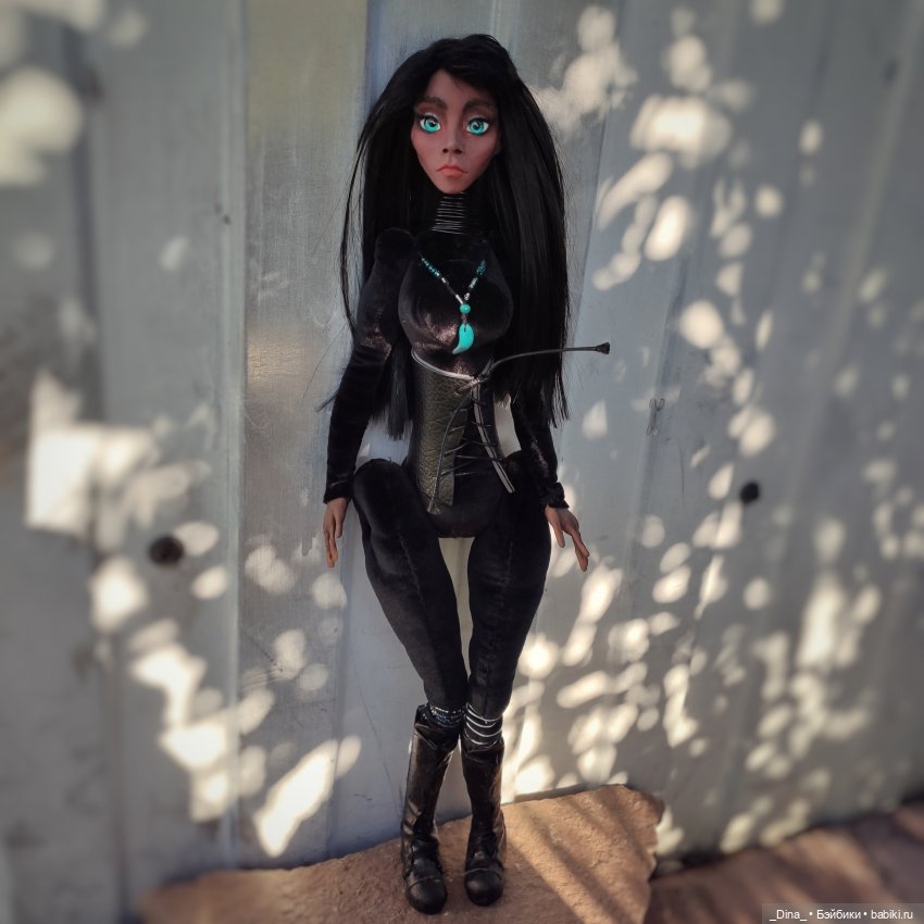 Авторская кукла Дины Матюниной мулатка Авторская кукла Дины Матюниной мулатка