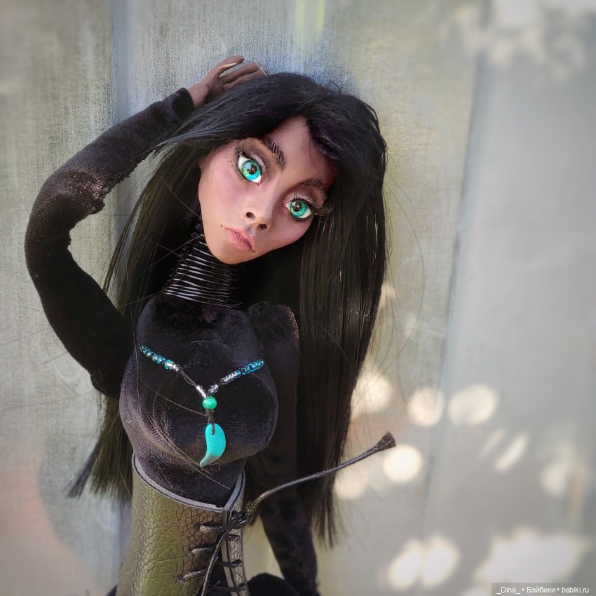 Авторская кукла Дины Матюниной мулатка Авторская кукла Дины Матюниной мулатка