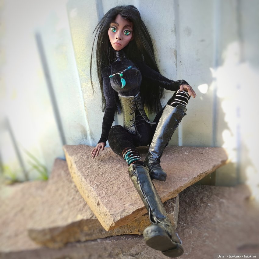 Авторская кукла Дины Матюниной мулатка Авторская кукла Дины Матюниной мулатка