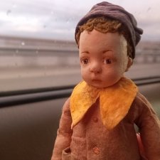 Серëжка, или кто уехал со мной домой с выставки кукол.