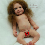 Силиконовая малышка реборн