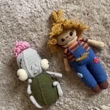 Вязаные игрушки ручной работы