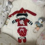 Комплект вязаный для мини реборна