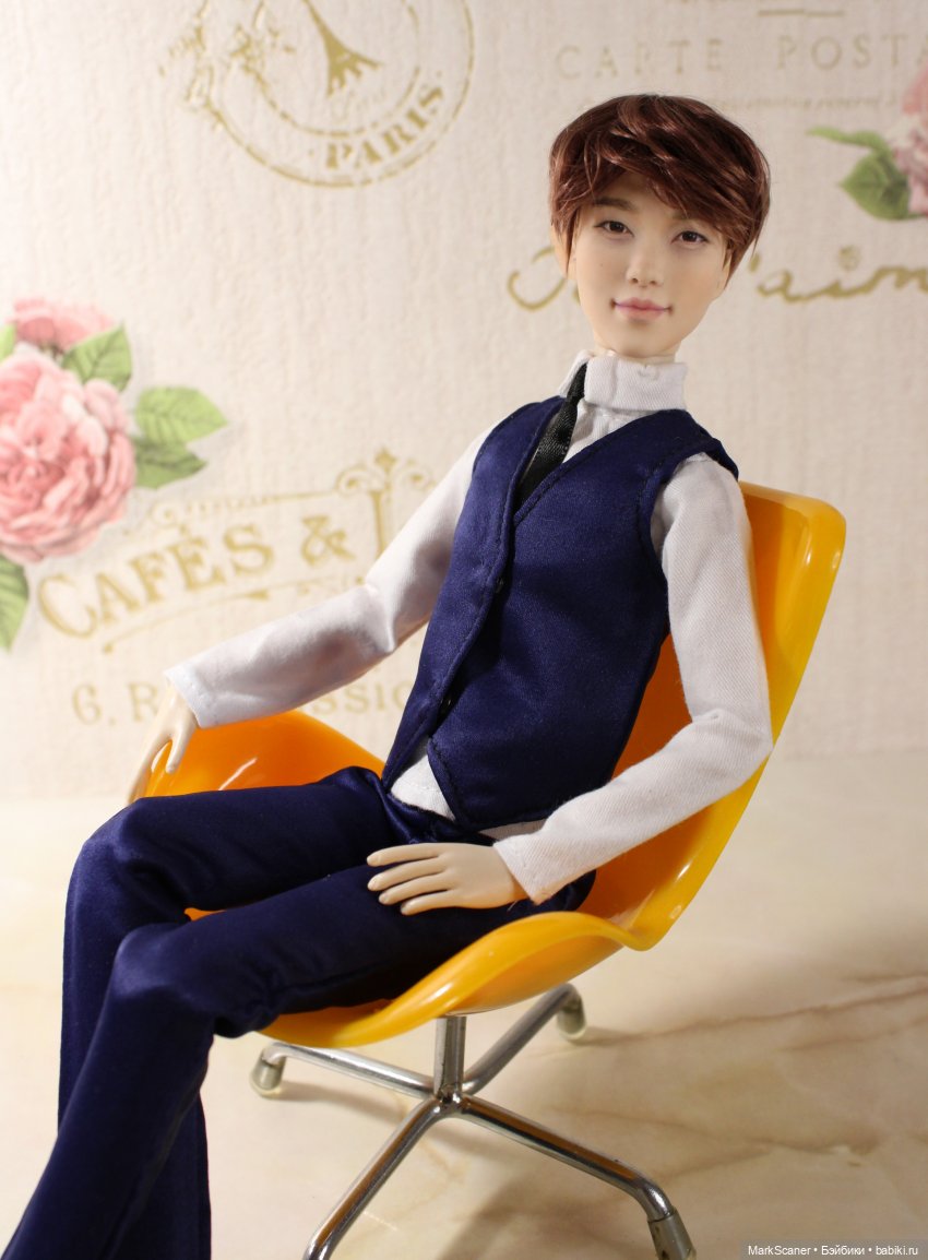 Голова BTS на теле Синьи — Гибриды шарнирных кукол (не БЖД): подбор тела (фото 6)