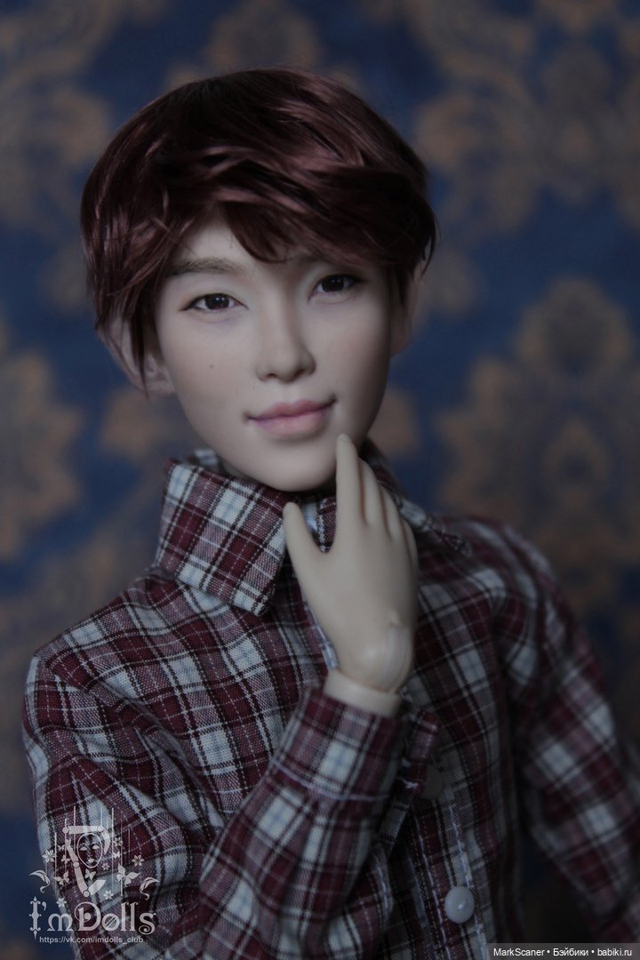 Голова BTS на теле Синьи — Гибриды шарнирных кукол (не БЖД): подбор тела (фото 8)