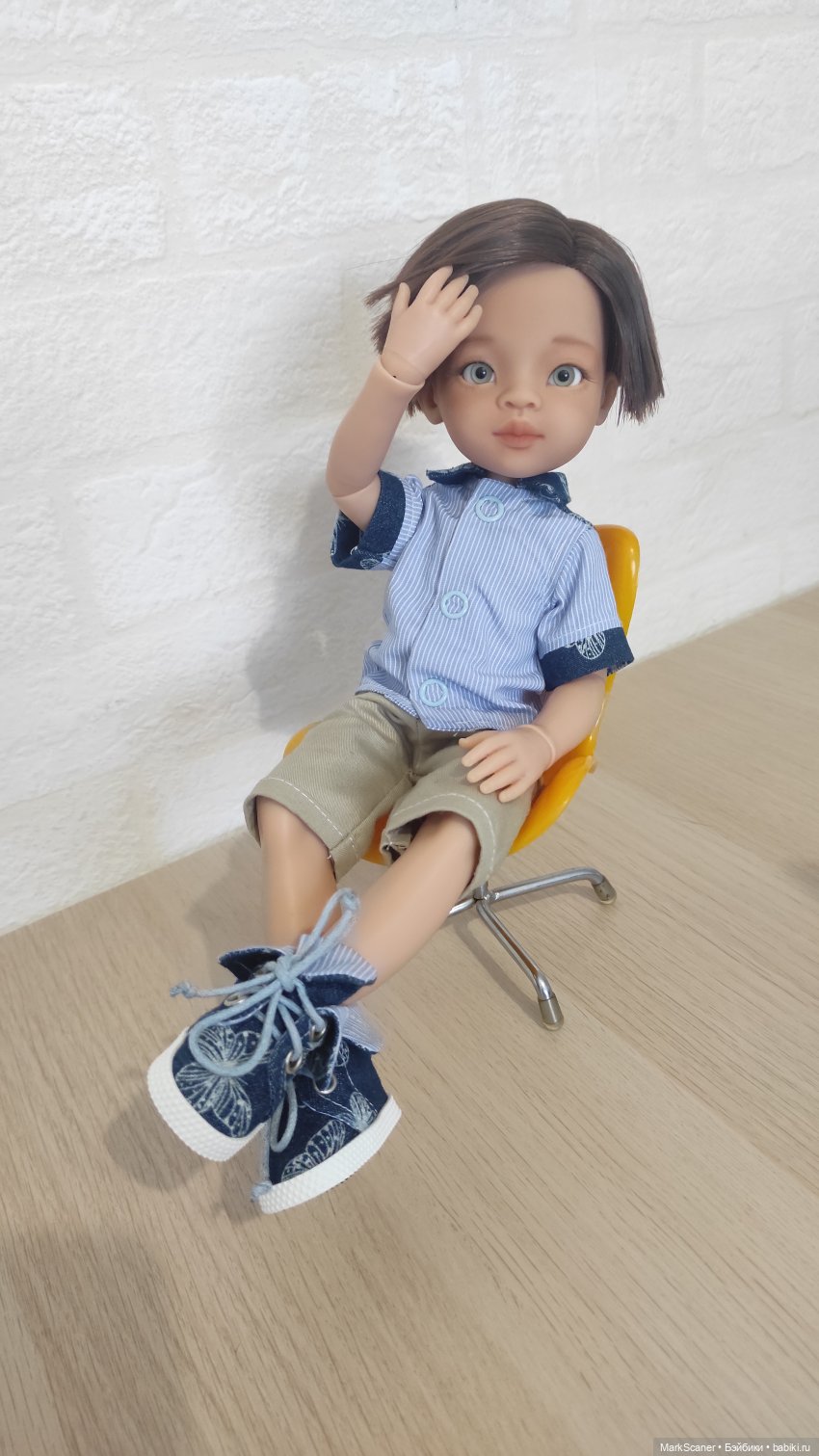 Начинаю оживлять своих кукложителей (фото 7)