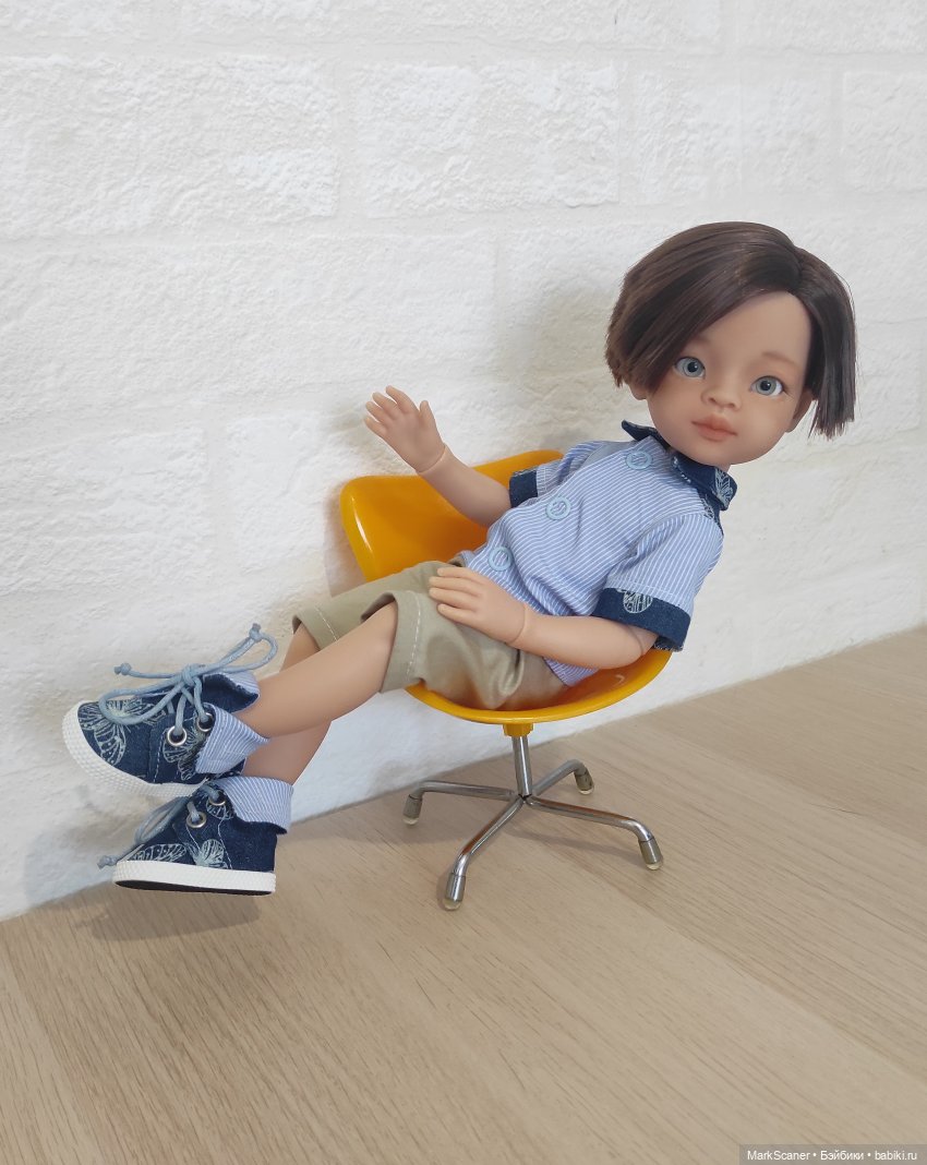 Начинаю оживлять своих кукложителей (фото 6)