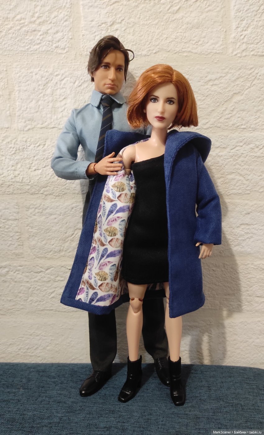 Пальто для Скалли — Куклы Barbie (Барби): Looks (фото 3)