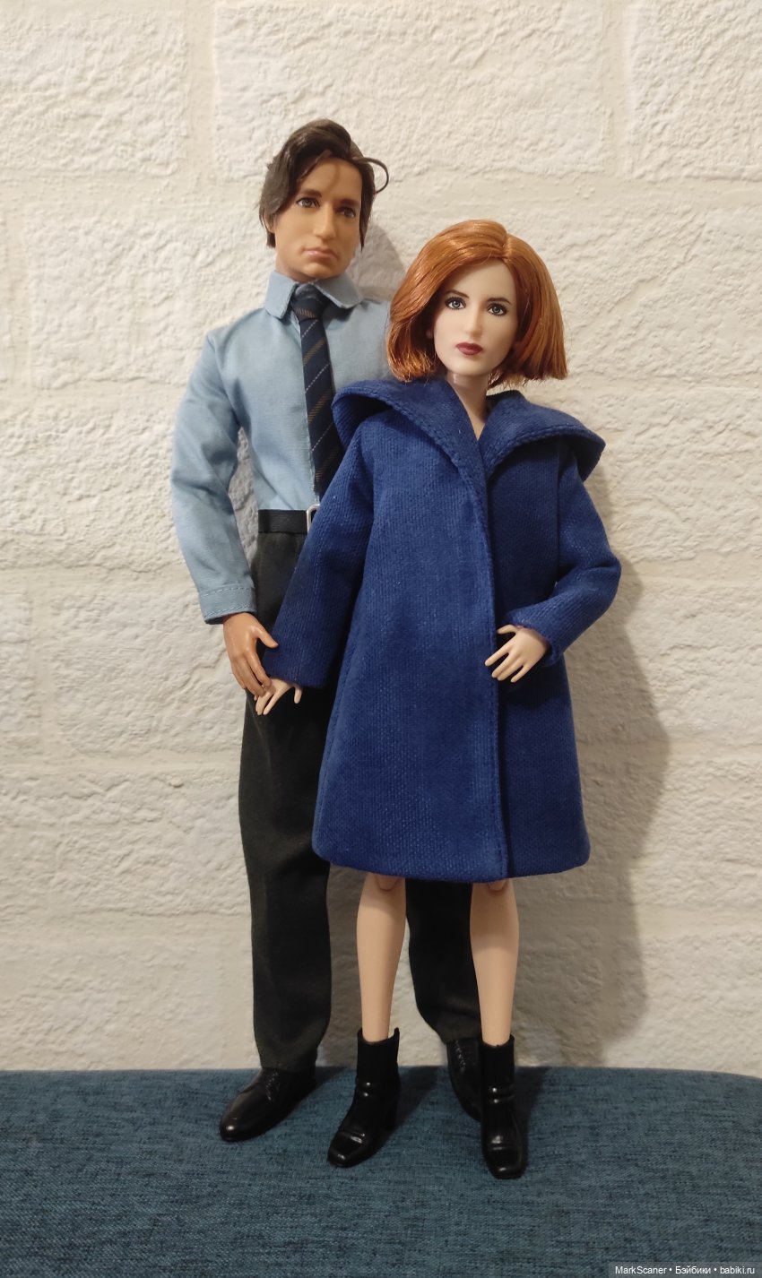 Пальто для Скалли — Куклы Barbie (Барби): Looks (фото 2)